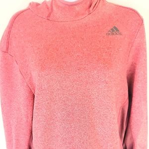 Adidas Red Womens Sweater Hoodie M